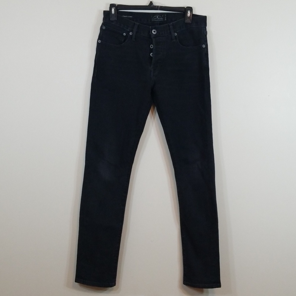 Lucky Brand Black 1 Authentic Skinny Jeans
